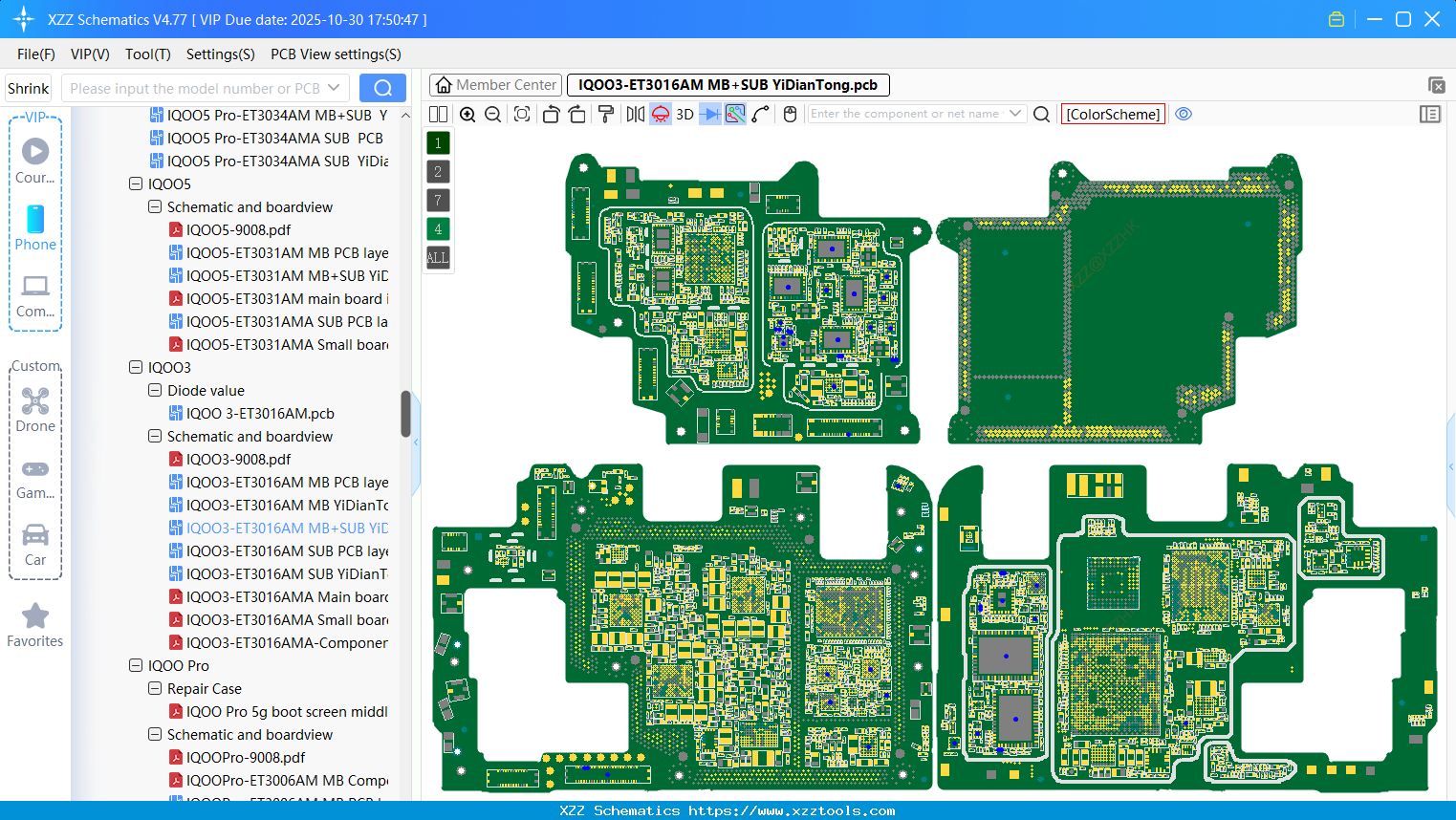VIVO IQOO3-ET3016AM MB+SUB bitmap